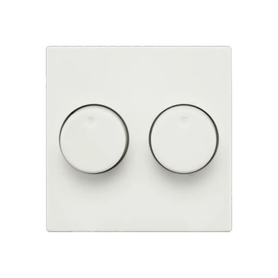 DuoDimmer knop - Mat wit