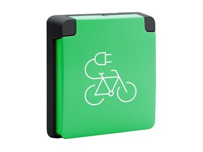 Fietsoplaadpunt-zwart