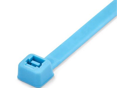 CTie 300x4.8mm Nylon Fluorescerende Tyraps Blauw | Per 100 stuks