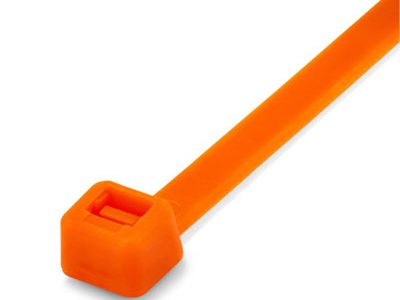 CTie 200x4.8mm Nylon Fluorescerende Tyraps Oranje | Per 100 stuks
