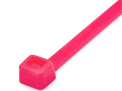 CTie 200x4.8mm Nylon Fluorescerende Tyraps Roze | Per 100 stuks