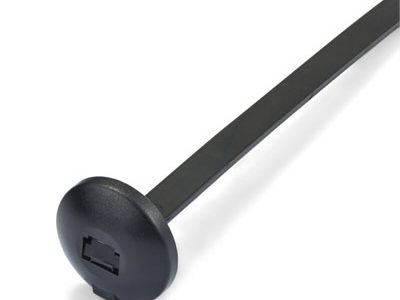 Ctie 370x7.6mm Chassis Tyraps zwart | Per 100 stuks