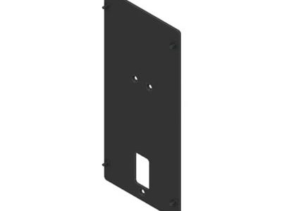 Montageplaat t.b.v. Zaptec GO Pro laders
